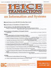 Ieice Transactions On Information And Systems杂志