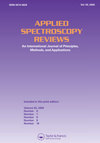 Applied Spectroscopy Reviews