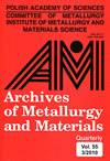 Archives Of Metallurgy And Materials杂志