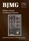 Balkan Journal Of Medical Genetics