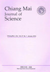 Chiang Mai Journal Of Science