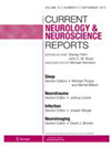 Current Neurology And Neuroscience Reports