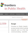 Frontiers In Public Health杂志