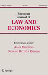 European Journal Of Law And Economics杂志