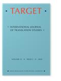 Target-international Journal Of Translation Studies