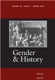 Gender And History杂志