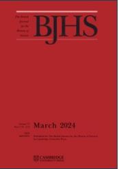 British Journal For The History Of Science杂志