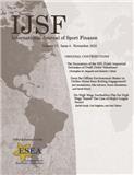 International Journal Of Sport Finance