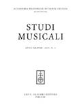 Studi Musicali-nuova Serie杂志