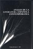 Anales De La Literatura Espanola Contemporanea