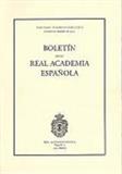 Boletin De La Real Academia Espanola杂志