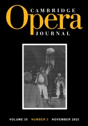 Cambridge Opera Journal杂志