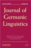 Journal Of Germanic Linguistics杂志