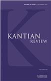 Kantian Review杂志