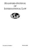 Stanford Journal Of International Law杂志