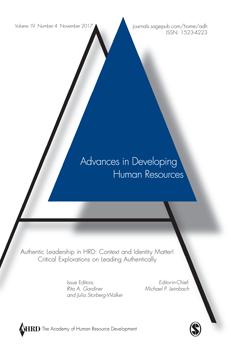 Advances In Developing Human Resources-中科院-首页